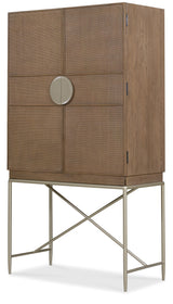 Sonnet Hub - Dark Gray / Light Brown by Hooker Furniture - View 2