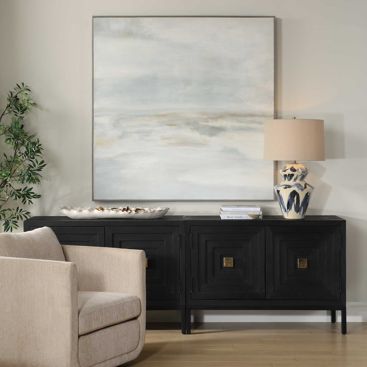 Furthest Thing Canvas Landscape Art - Gray by Uttermost - View 2