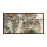 Behind The Falls Abstract Art - Beige / Light Brown by Uttermost - View 1