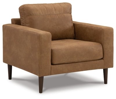 Ashley Caramel Telora Chair - Microfiber | Home Elegance USA