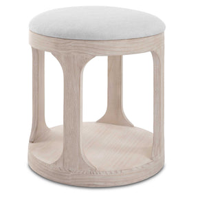 Dennen Ottoman Oak - Beige by Uttermost - View 1
