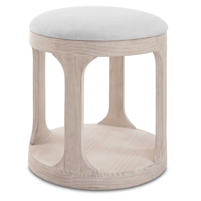 Dennen Ottoman Oak - Beige by Uttermost - View 1