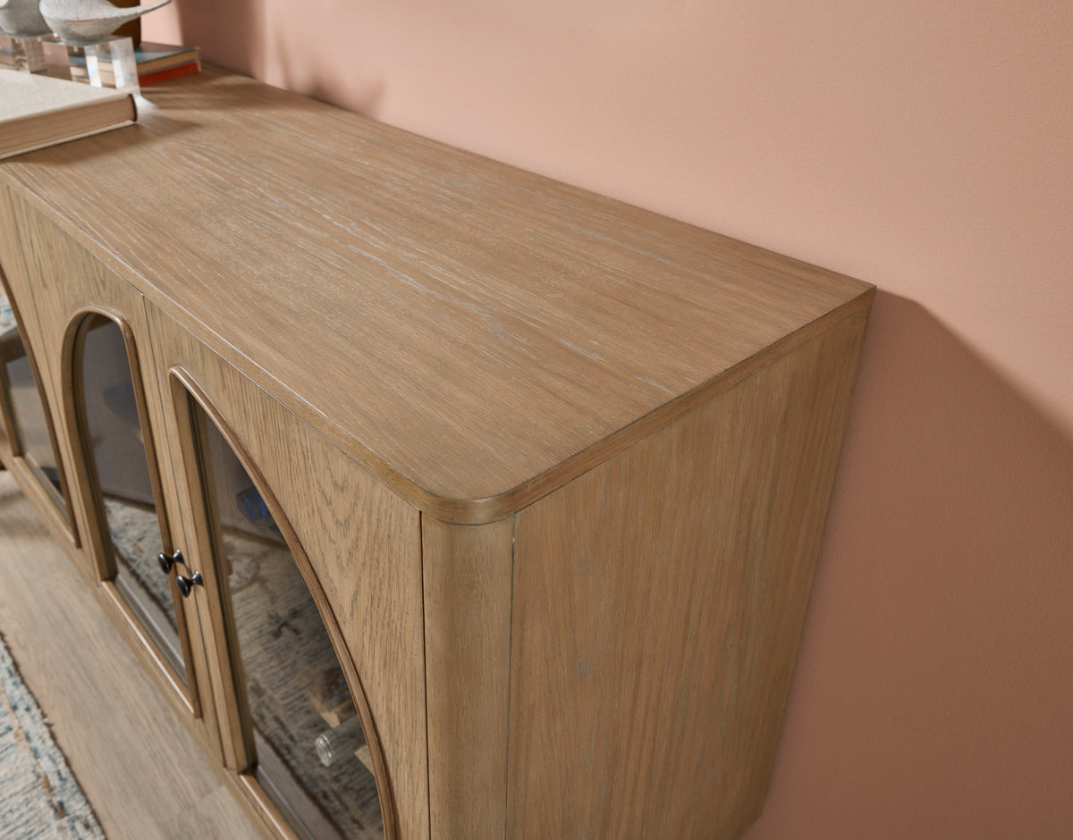 Normandy Dining Buffet - Light Brown | Flexsteel