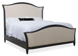 Ciao Bella Queen Upholstered Bed - Beige / Black by Hooker Furniture - View 1