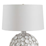 Hartley Petal Table Lamp - White by Uttermost - View 5