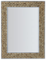 Surfrider Portrait Mirror - Light Brown by Hooker Furniture - View 1