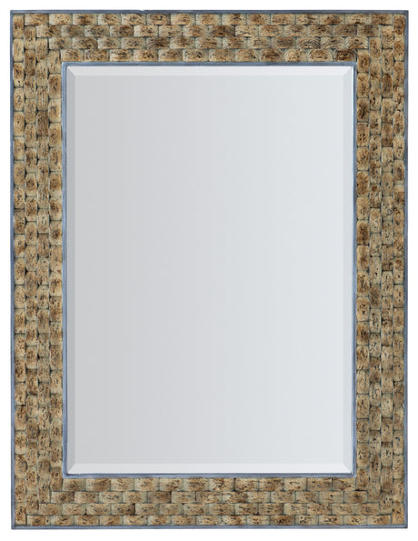 Surfrider Portrait Mirror - Light Brown by Hooker Furniture - View 1