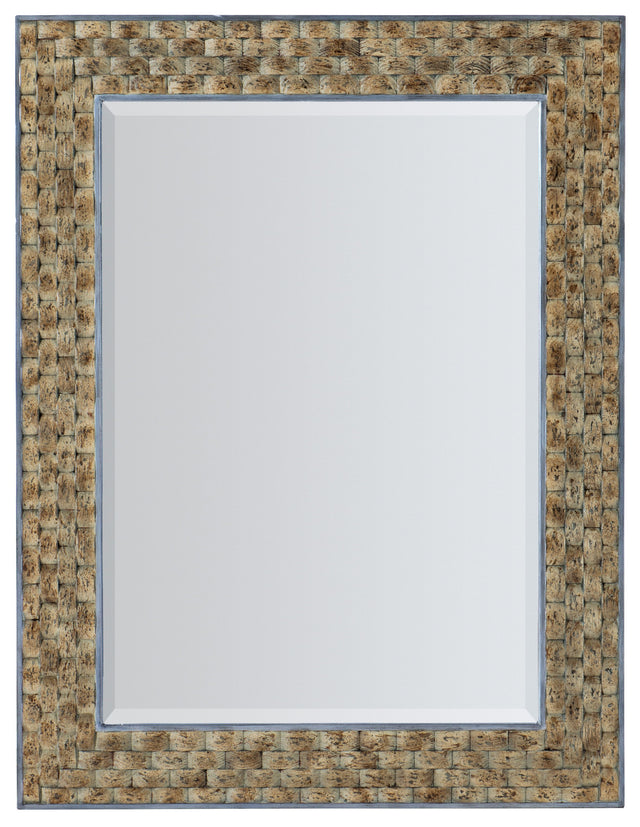 Surfrider Portrait Mirror - Light Brown by Hooker Furniture - View 1