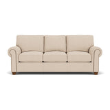 Carson Leather Sofa, Nailhead Trim | Flexsteel