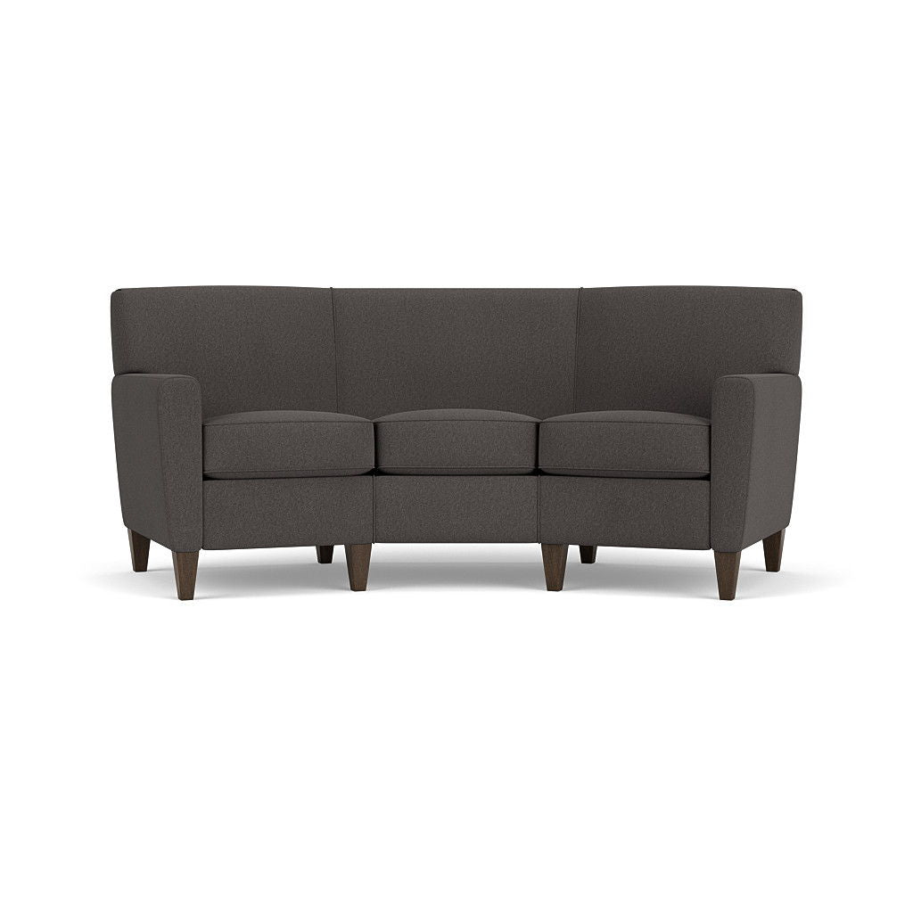 Digby Leather Conversation Sofa | Flexsteel