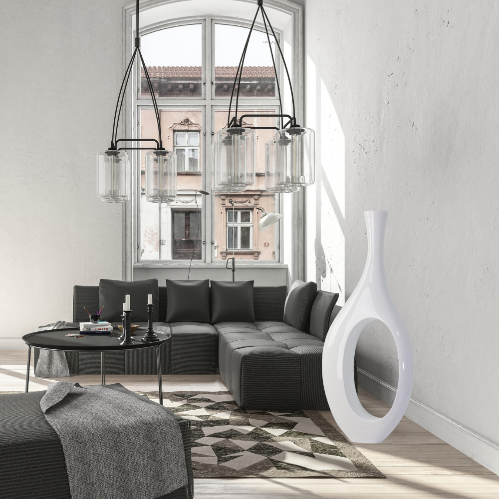 Trombone Vase // Large White  | Finesse