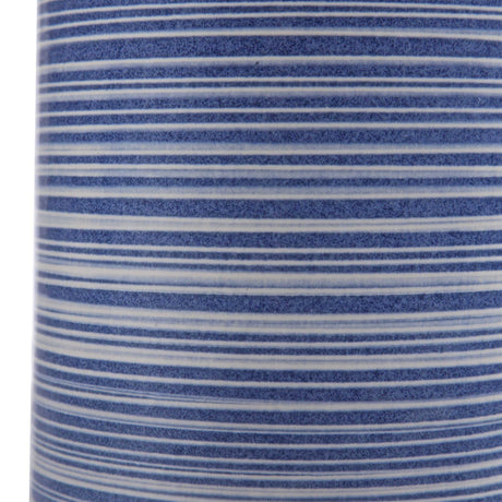 Montauk Striped Table Lamp - Blue / White by Uttermost - View 8