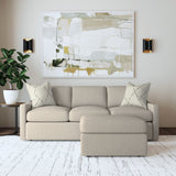 Sky Fabric Upholstered Sofa | Flexsteel