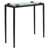 Averona Glass Top Accent Table - Bronze by Uttermost - View 3