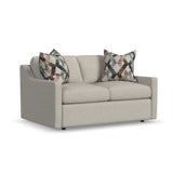 Sky Fabric Upholstered Loveseat | Flexsteel