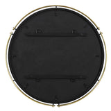 Wesley Round Mirror - Gold by Uttermost - View 6
