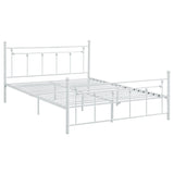 Canon Metal Queen Open Frame Bed White | Coaster - 422736Q - Home Elegance USA - 1