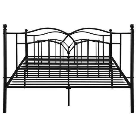 Queen Bed - Klossen Metal Queen Open Frame Bed Black