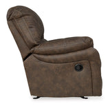 Ashley Chocolate Kilmartin Rocker Recliner - Faux Leather | Home Elegance USA