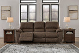 Ashley Chocolate Kilmartin Reclining Sofa - Faux Leather - 4240488 - Home Elegance USA - 5