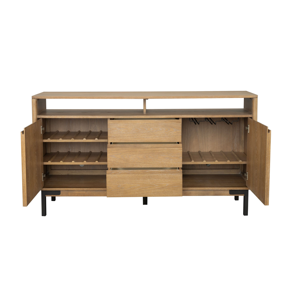 Millwork Sideboard - Light Brown | Flexsteel