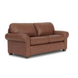 Thornton Leather Two-Cushion Sofa | Flexsteel