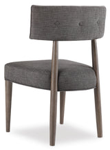 Curata Upholstered Chair - Dark Gray / Dark Brown by Hooker Furniture - View 7
