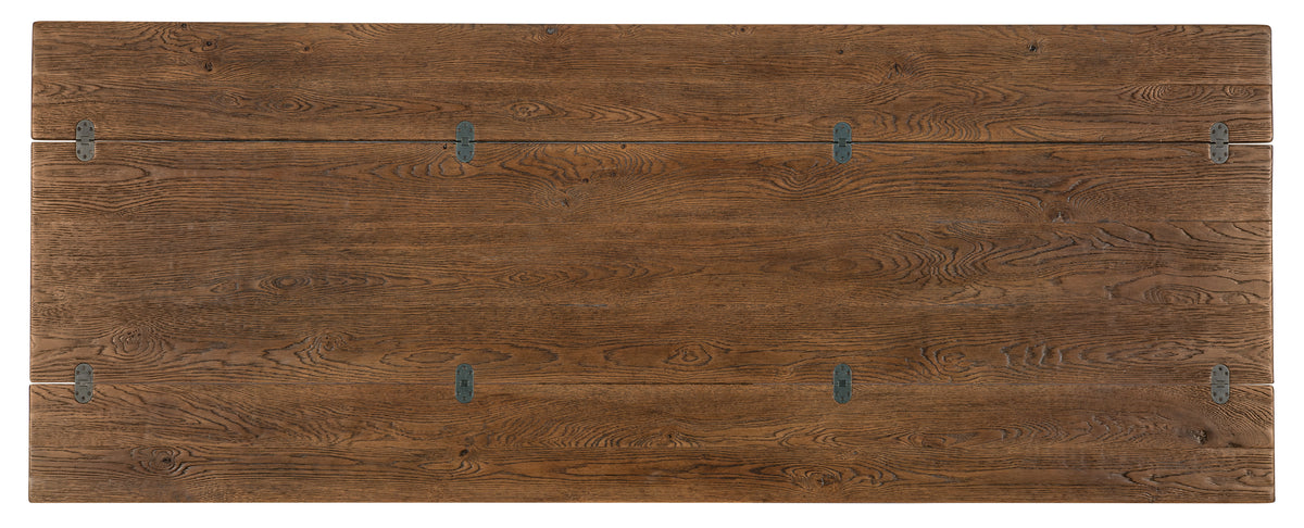 Driftwood Flip-Top Console Table Medium Wood - Dark Brown by Hooker Furniture - View 11