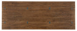 Driftwood Flip-Top Console Table Medium Wood - Dark Brown by Hooker Furniture - View 11