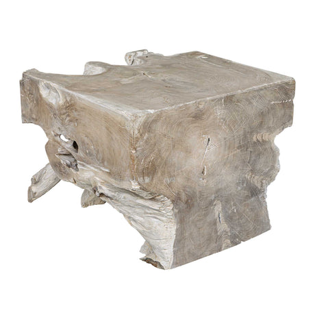 Deguara Indoor-Outdoor Coffee Table Woodtone - Light Brown by Uttermost - View 3