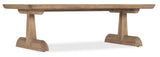 Vineyard Row Rectangle Coffee Table - Light Brown by Hooker Furniture - View 1