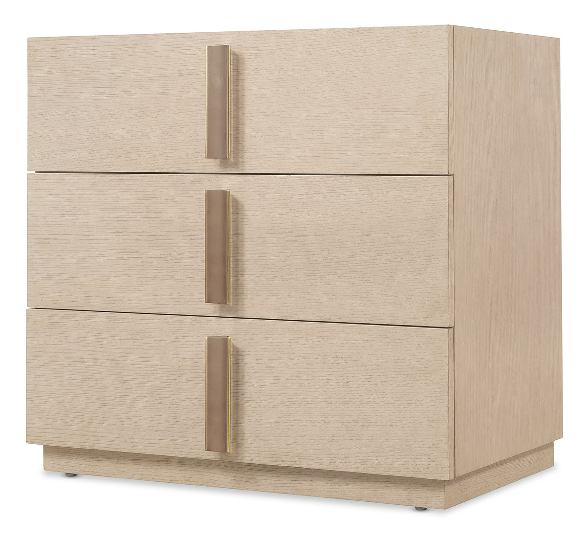 Westwood 3-Drawer Nightstand - Beige by Hooker Furniture - View 2