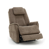 Zecliner Model 3+ Power Lift Sleep Recliner With Power Headrest, Lumbar, Heat & Massage - Toast | Flexsteel