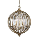 Vicentina 6 Light Sphere Pendant - Gold / Silver by Uttermost - View 1