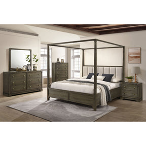 Harbington Dark Cocoa 5-piece Queen Bedroom Set