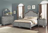 Plymouth King Poster Bed - Gray | Flexsteel