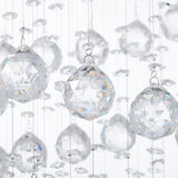 Crystal Double Helix Chandelier // 7 Lights  | Finesse -  Home Elegance USA