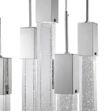 Rectangular Crystal Chandelier // XL 5 Light  | Finesse -  Home Elegance USA