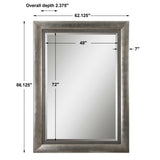 Gilford Mirror - Silver by Uttermost - View 3