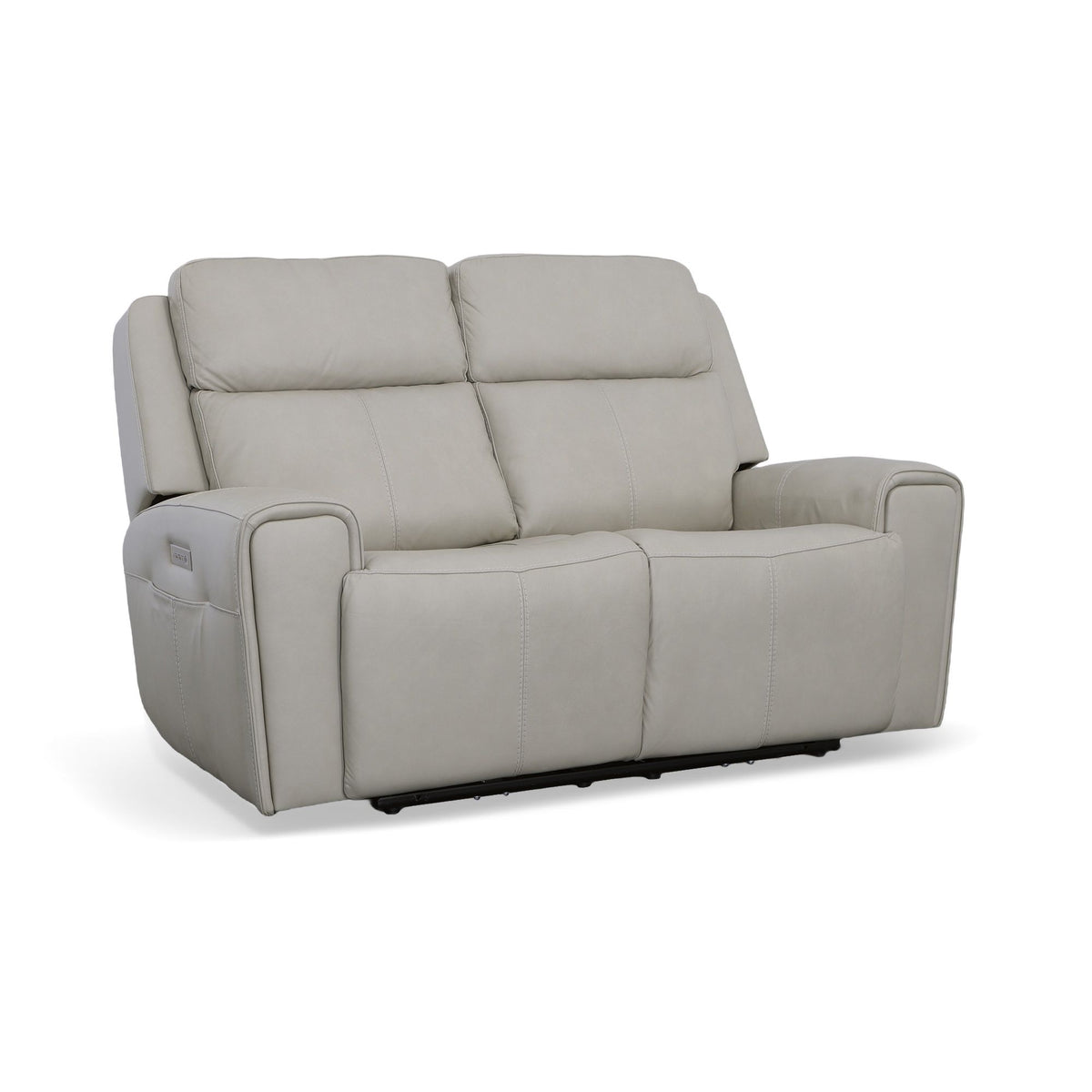 Barnett Power Reclining Loveseat With Power Headrests & Lumbar - Timber | Flexsteel