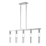 Harmony 5 Light Chandelier // Chrome  | Finesse - Home Elegance USA