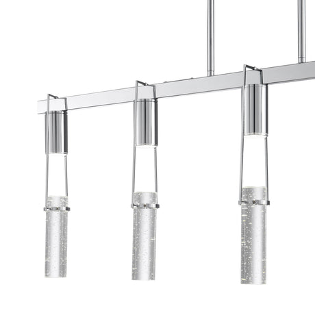 Harmony 5 Light Chandelier // Chrome  | Finesse - Home Elegance USA