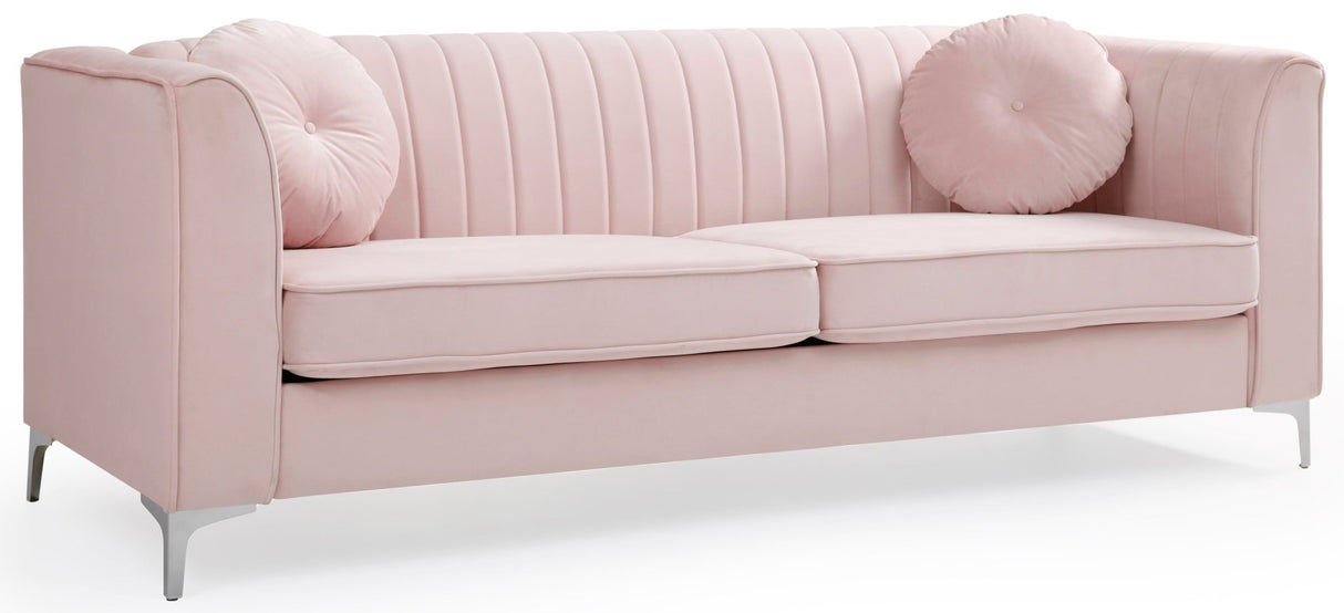 Delray G794A - S Sofa ( 2 Boxes ) , PINK - B078S00082 - Home Elegance USA - 2