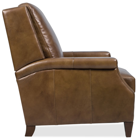 Collier Press Back Recliner - Dark Brown by Hooker Furniture - View 5
