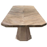 Caledon Reclaimed Dining Table Oak - Light Brown by Uttermost - View 6