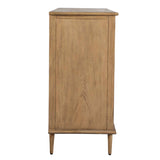 Coast 2 Door Rattan Cabinet Woodtone - Light Brown by Uttermost - View 6