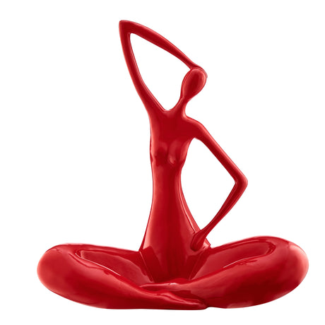 The Diana Sculpture // Large,  Red  | Finesse - sold by Home Elegance USA
