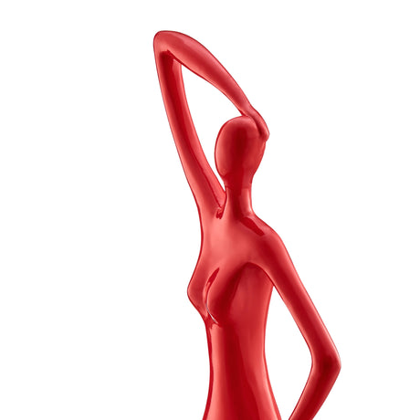 The Diana Sculpture // Large,  Red  | Finesse - sold by Home Elegance USA