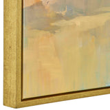 Folded Hills Framed Landscape Art - Yellow by Uttermost - View 5