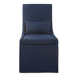 Coley Armless Chair - Blue by Uttermost - View 1